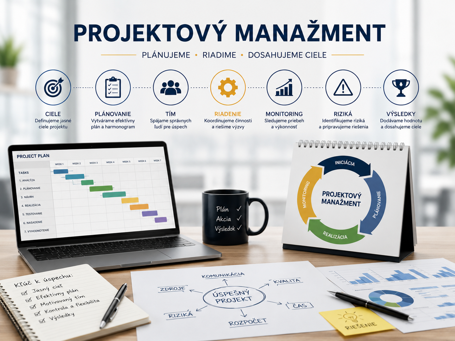 Projektový manažment a príprava projektov financovaných z NFP a eurofondov — ProjektPlus